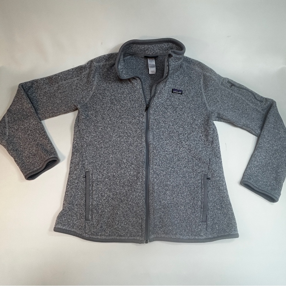 Patagonia Women's Better Sweater Full Zip-Heather Grey